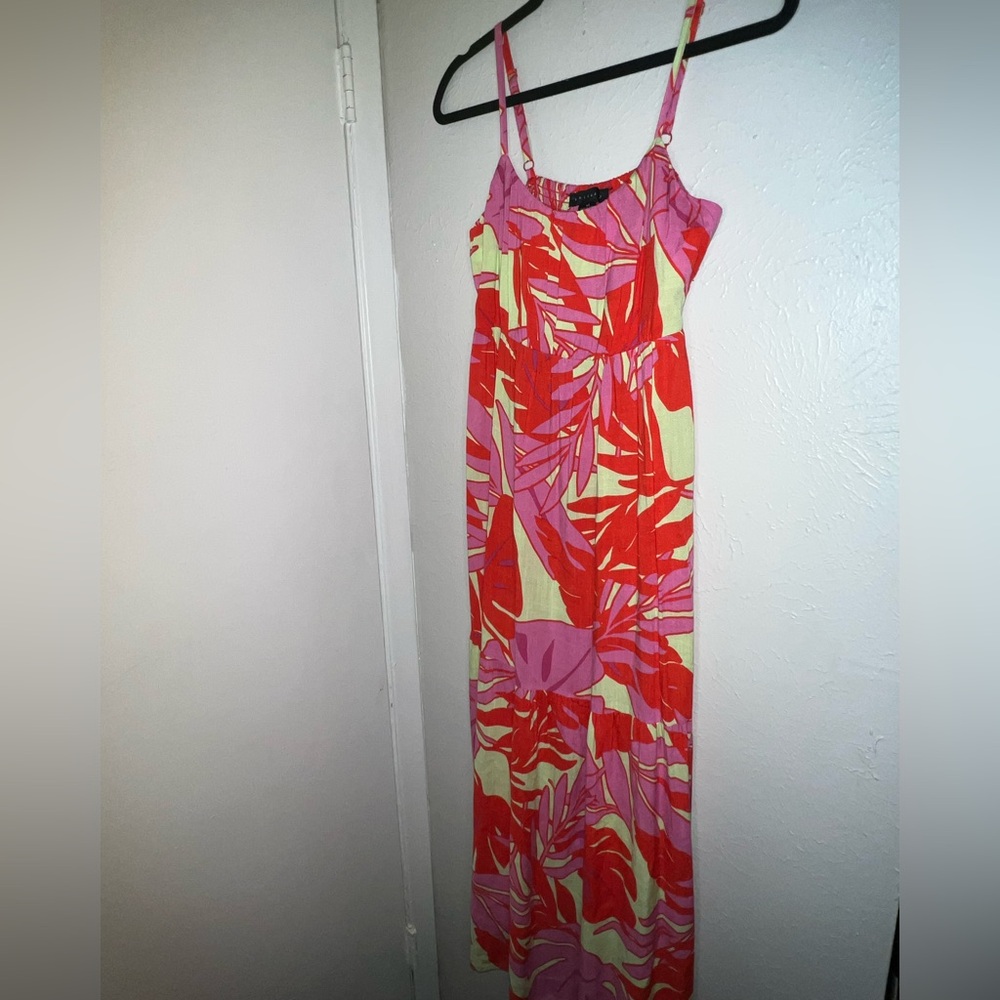 Sanctuary Colorful Tropical Maxi Dress - Picture 11 of 12